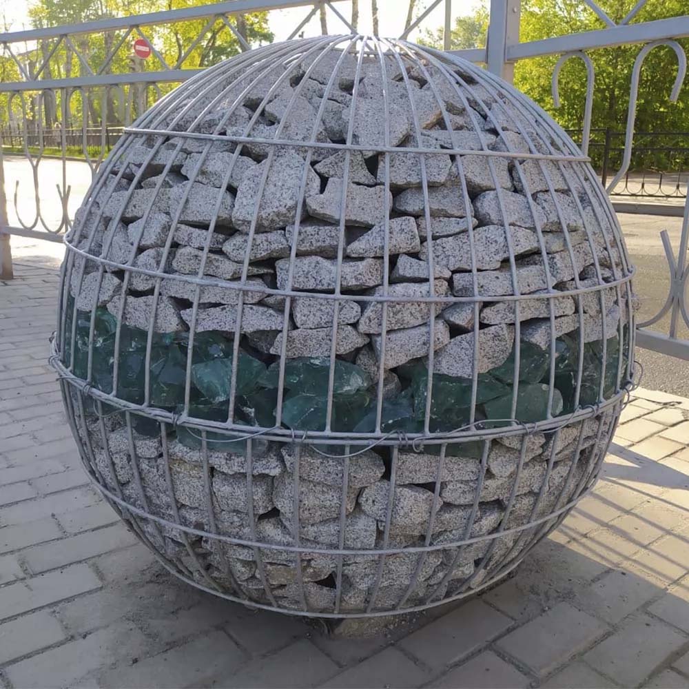Габион шар диаметр 1м. Купить в Екатеринбурге.
